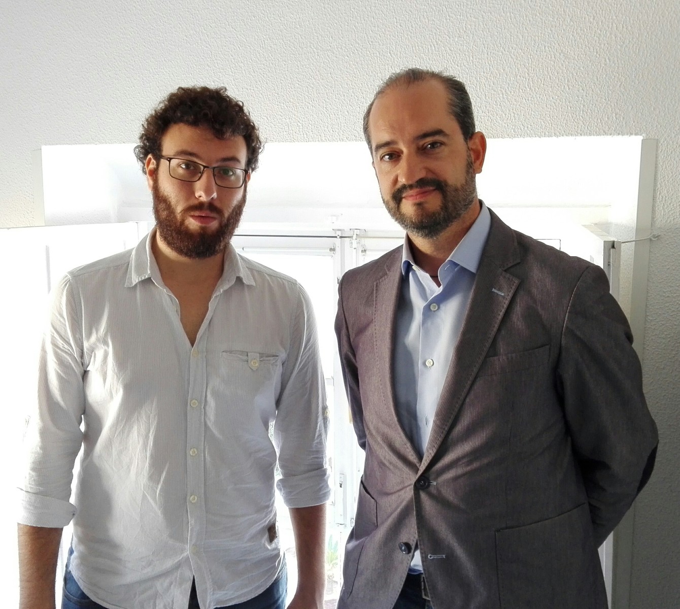 Adrián Martínez de Pinillos y Juan Manuel Gómez