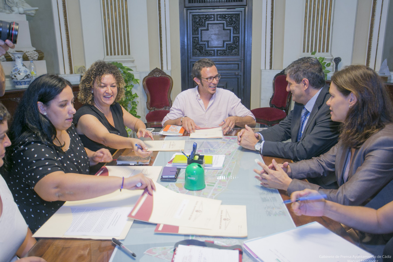 Reunión con el Juez Decano de Cádiz