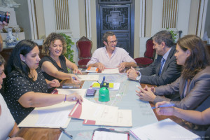 Reunión con el Juez Decano de Cádiz