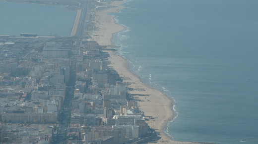 Foto aérea de Cádiz