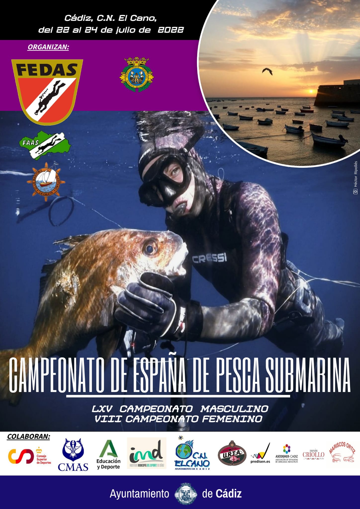 Cádiz acoge desde mañana el Campeonato de España de Pesca Submarina -  Transparencia