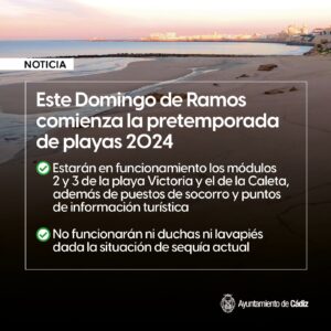 Pretemporada playas