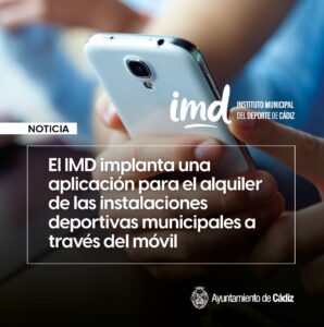 Nueva app para alquiler de instalaciones deportivas municipales en Cádiz