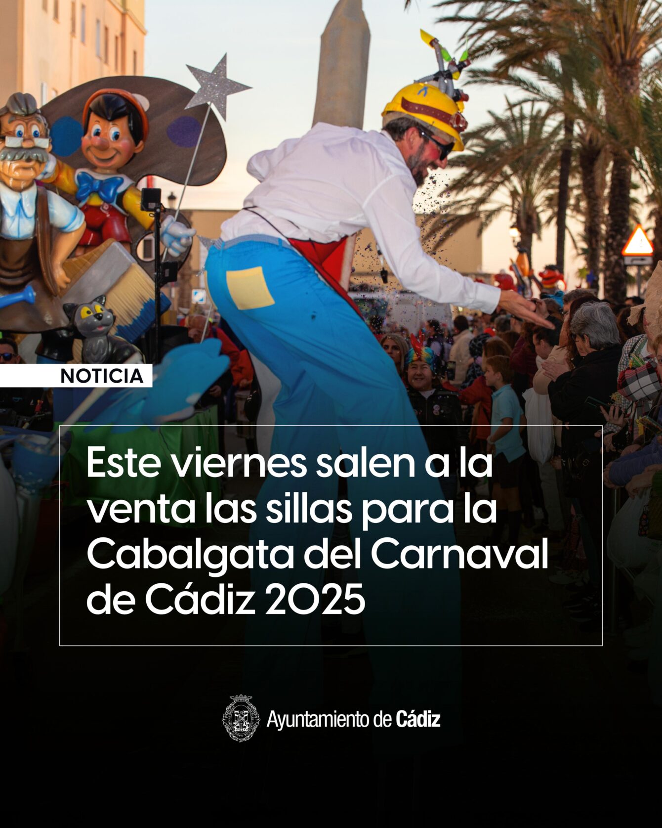 Sillas cabalgata Carnaval