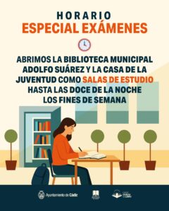 horario, bibliotecas, especial