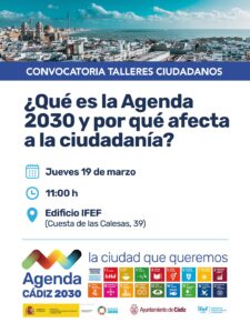talleres agenda 2030 ciudadanos