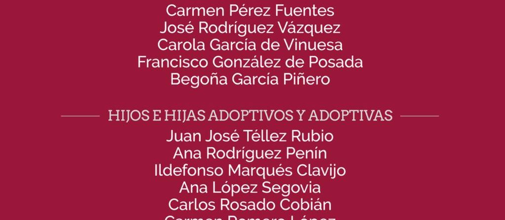 Honores y distinciones | Honores y distinciones Honores y distinciones